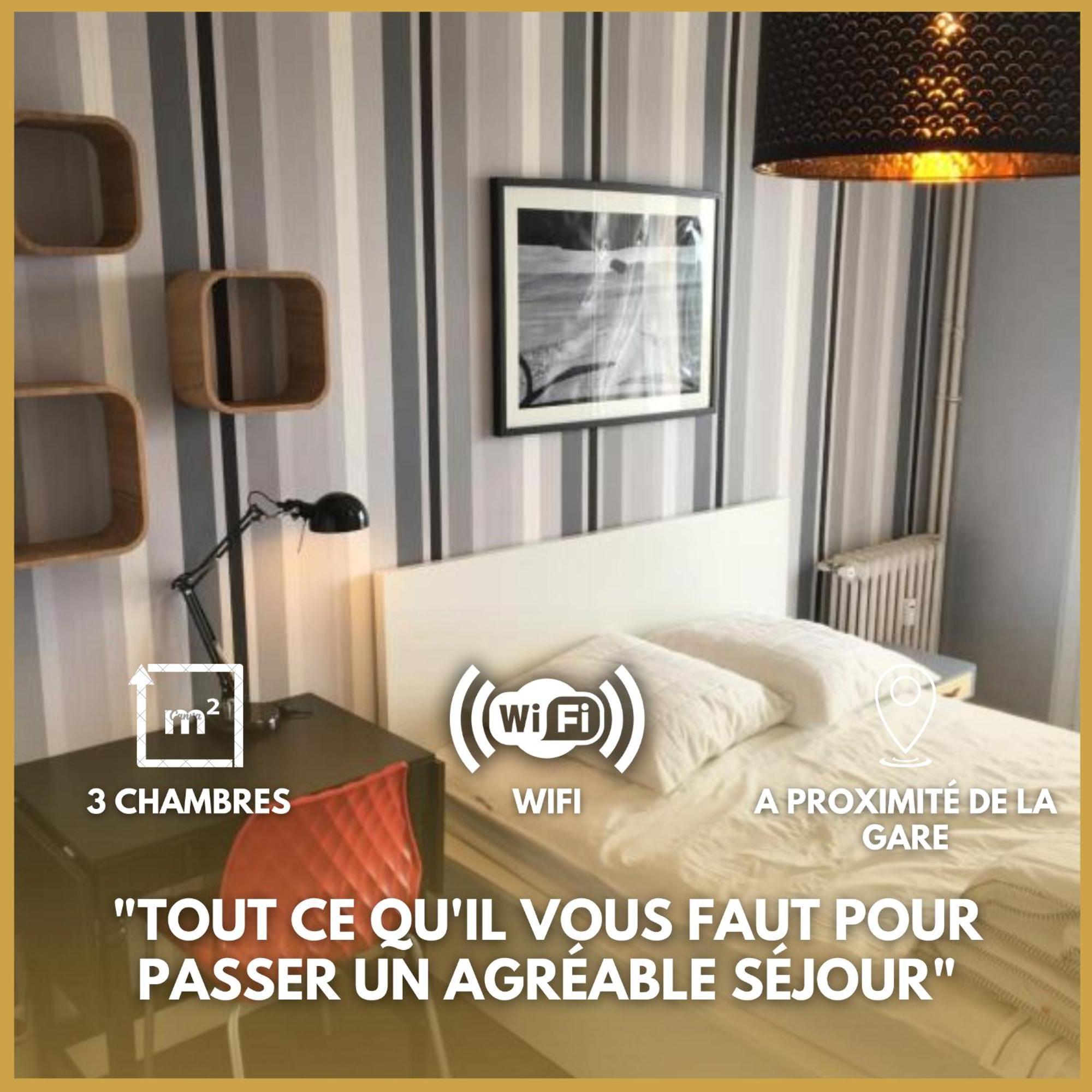Le St Paterne, Hyper Centre, 3 Chambres Tt Confort 奥尔良 外观 照片